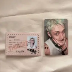 Stray Kids THIS&THAT バンチャン トレカ IDカード
