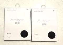 ユニクロマメクロゴウチエアリズムウルトラシームレスショーツM ブラック2枚