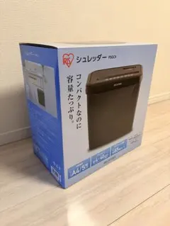 未使用IRIS OHYAMA 家庭用シュレッダー P5GCX ブラック A4対応のサムネイル
