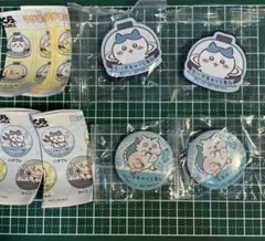 ちいかわ　くら寿司　コラボ　缶バッジ　マグネットシート