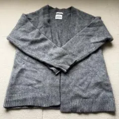 relume グレー カーディガン Hamilton Lambswoool