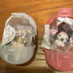 サンリオ バレリボンフィギュア マロンクリーム マイメロ　セット　ガチャガチャ