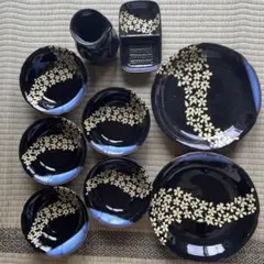桜柄 陶器 食器セット おろし皿 徳利 小鉢 プレートのサムネイル