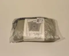 【廃盤⭐︎新品未使用】バンダナ ライトグレー ボール＆チェーン 洗えるエコバッグ