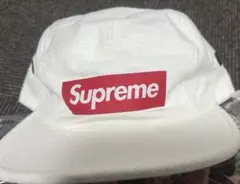 supreme 白キャップ　新品未使用 Supreme 新品 シュプリーム SUPREME Money Box Logo New Era