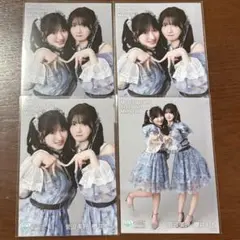 ノイミー ≠ME 生写真 菅波美玲卒業記念 2ショット 川中子奈月心