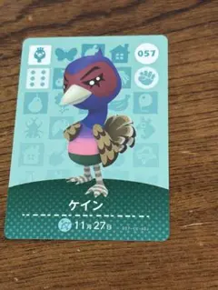 どうぶつの森　amiiboカード　ケイン