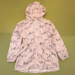 H&M ユニコーン柄 ウィンドブレーカー ピンク 140cm