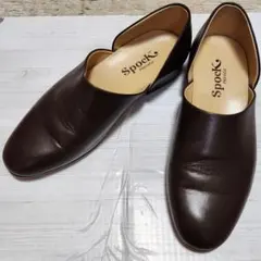 【美品】HARUTA　スポックシューズ SF850　ダークブラウン　25.5cm