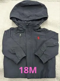 Ralph Lauren フード付きネイビーコート 18M