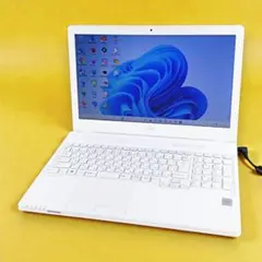 美品 新品SSD256GB Win11 メモリ8GB ノートパソコン カメラ付き