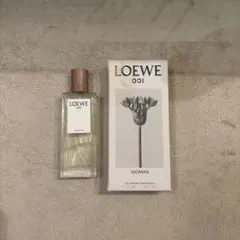 LOEWE 001 WOMAN オードパルファム 50ml 箱 リボン付き - メルカリ
