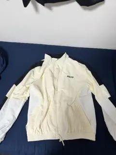 NEW ERA ニューエラ レインジャケット クリームゴルフ M
