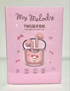ラスト 新品 マイメロ ワイヤレス イヤホン ￼サンリオ 日本未発売 完売品のサムネイル