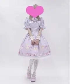 完売品】マリームーン 魔法少女 ファンシーチェックセーラー パープル