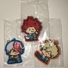 僕のヒーローアカデミア カプセルラバーマスコット 爆豪勝己 切島鋭児郎 轟焦凍