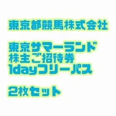 サマーランド 優待券のサムネイル