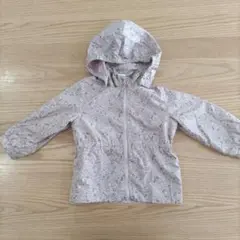 H＆M 90 花柄 ナイロンパーカー