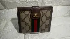 ✨極美品✨GUCCI GGキャンバス 二つ折り財布 即日発送