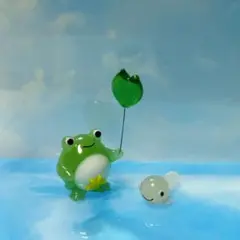 ガラス細工 置物