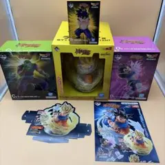 孫悟空 A賞 BURSTANT 一番くじドラゴンボール B賞C賞D賞 4体セット