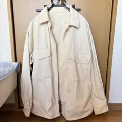 GU コーデュロイ セットアップ オフホワイト