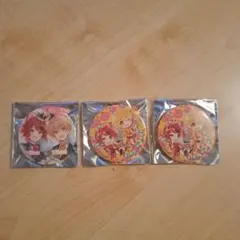 すとぷりるぅとく×莉犬くんの缶バッチ×3