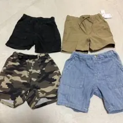 ハーフパンツ　半ズボン　95cm 100cm ４着セット　まとめ売り　男の子