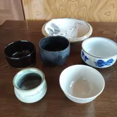 茶道具セット 木製茶箱入り 茶碗 棗 等 - メルカリ