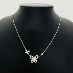 LK Salon バタフライミニ ブレスレット K18WG ダイヤ 0.03ct - メルカリ