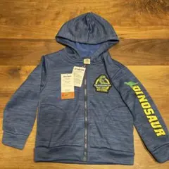 Blue Mart 恐竜刺繍 フルジップパーカー 110