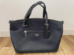 COACH★2way ショルダーバッグ ネイビー