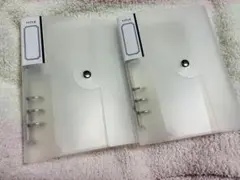 セリア 6リングバインダー 6穴バインダー 2点 匿名配送