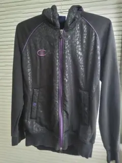 チャンピオン Champion レオパード ジップアップパーカー