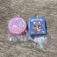 サンリオキャラクターズ クッキー缶チャーム　２個セット