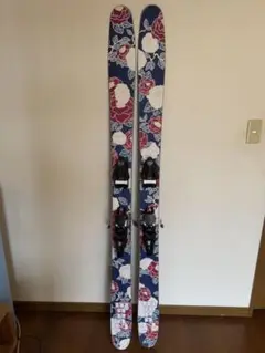 極美品 WAPAN RO 181cm スキー板 ATOMIC ビンディング付き