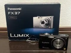 【動作未確認】Panasonic LUMIX DMC-FX37 ブラウン 箱付き Panasonic LUMIX DMC-FX37 Chocolate Brown Digital Camera Tested