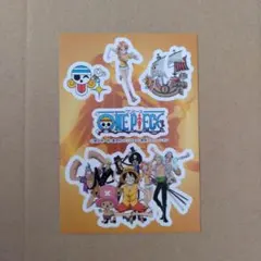 ONEPIECE　ミニシール　レトロ　ナミ、麦わらの一味　お値下げ不可
