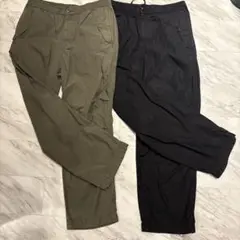 ユニクロ スウェットワイドパンツ ジョガーパンツ