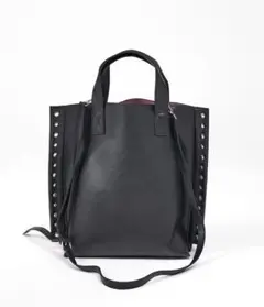 ABAHOUSE リベット2way トートバッグ ブラック