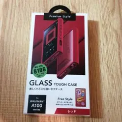 値下げ　GLASS TOUGH CASE 赤　PG-WA100GT1RD