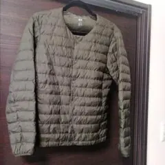 ユニクロ　ウルトラライトダウンコンパクトジャケット S　グリーン2way
