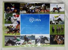 JRA 2025年壁掛けカレンダー クリアファイル２点セット