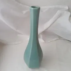 青磁 六角 一輪挿し 花瓶 花器