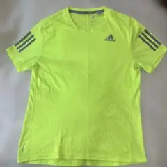 adidas ENERGY RUNNING Tシャツ 蛍光イエロー