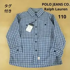 タグ付き POLO JEANSポロジーンズラルフローレン キッズ長袖シャツ