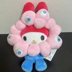万博限定【新品タグ付き/M】マイメロ ミャクミャクなりきりぬいぐるみ 約20cm