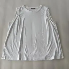 theory luxe ホワイト タンクトップ