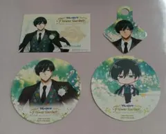 ブルーロック アニマックスカフェ スイパラ ステッカー コースター タグ 凛