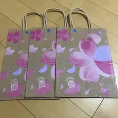 スターバックス　さくら紙袋　3枚